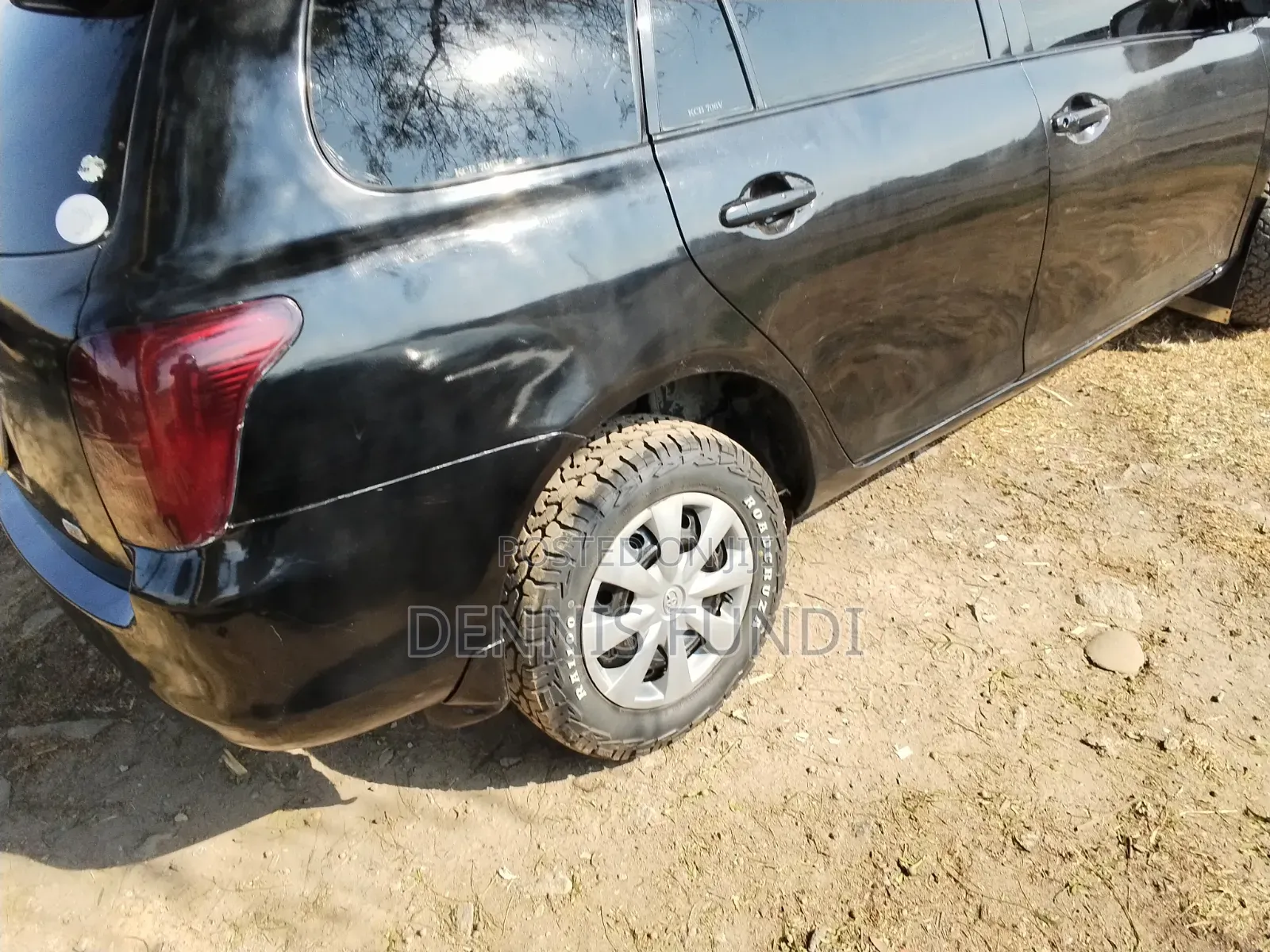 Toyota Corolla Fielder 2011 Black