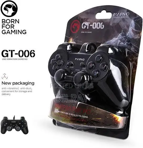Marvo USB Vibration Gamepad for PC