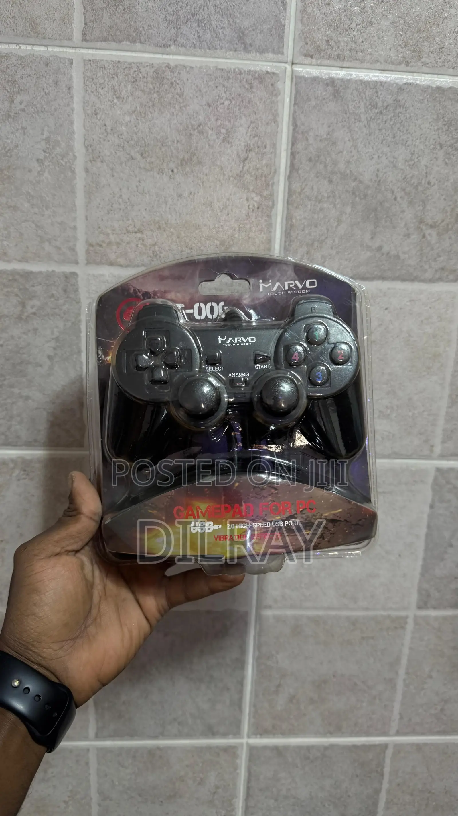Marvo USB Vibration Gamepad for PC