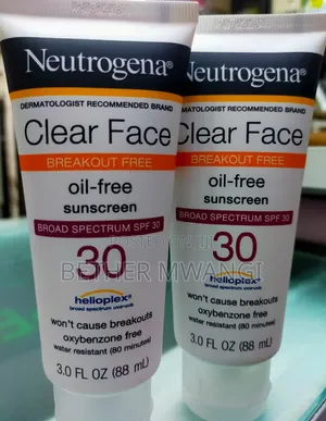 Neutrogena Clear Face Break-Out Free Liquid-Lotion Sunscreen SPF 30