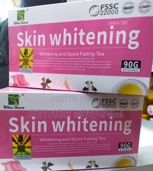 Skin Whitening and  Spots Fading Herbal Tea in Kenya