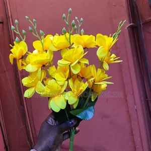Bright Yellow Artificial Flowers – Home & Event Décor