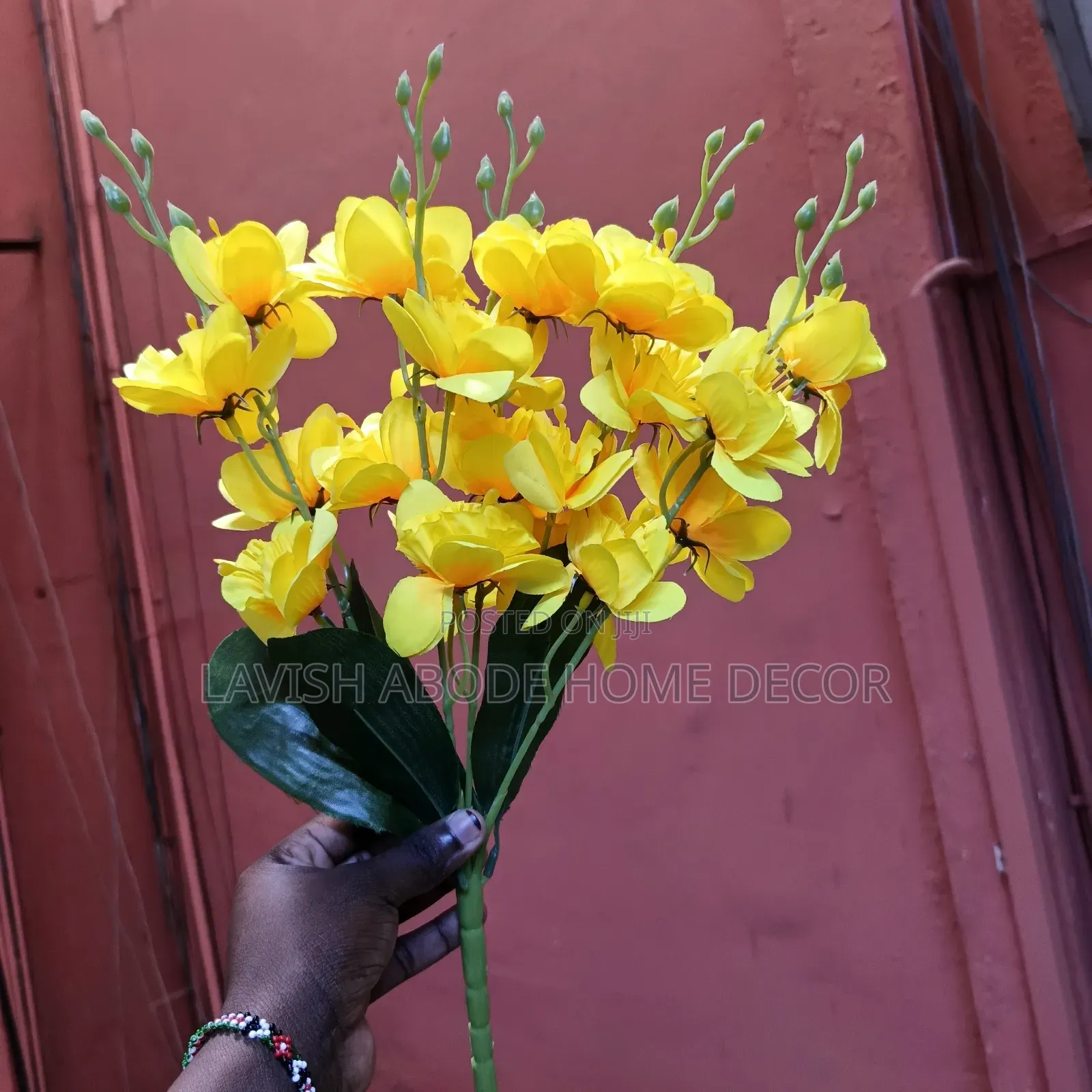 Bright Yellow Artificial Flowers – Home & Event Décor