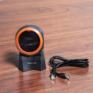 Promo Prices 1D 2D Desktop Round Table Mount Barcode Scanner Readers