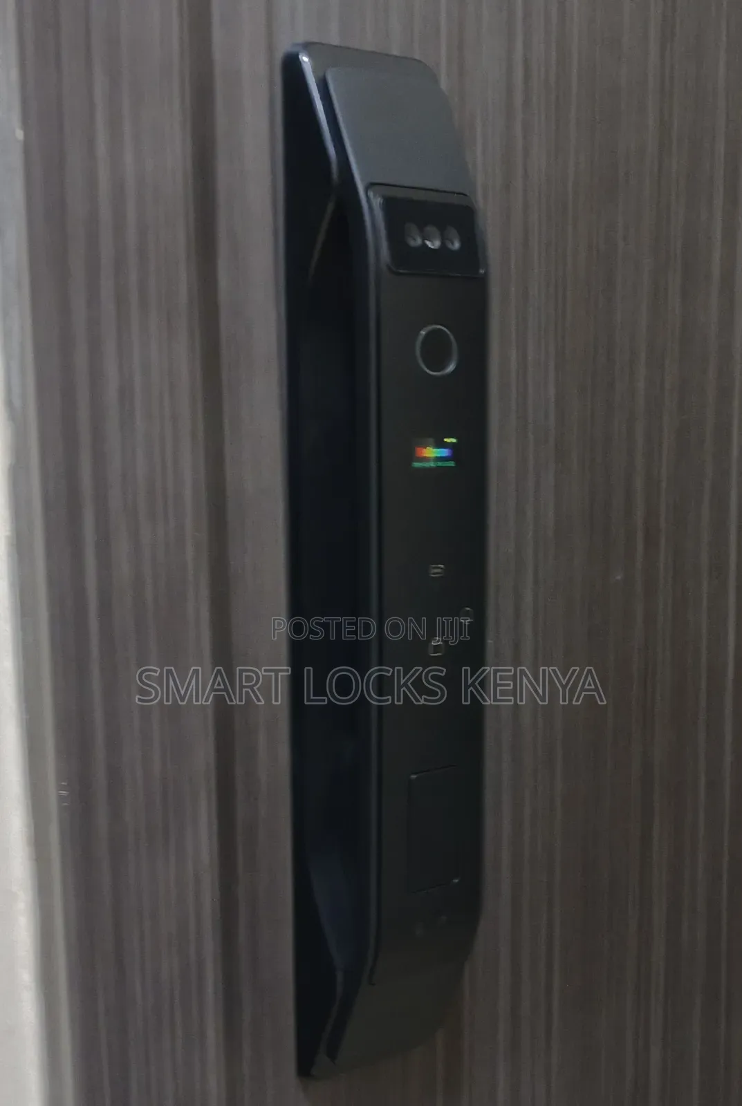 Smart Door Lock With Camera Fingerprints Passwords Cards
