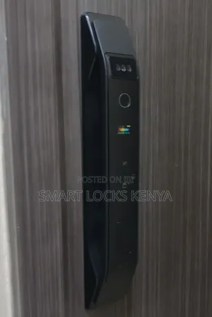 Smart Door Lock With Camera Fingerprints Passwords Cards