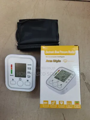 Arm Blood Pressure Monitor-Uses USB and Batteries
