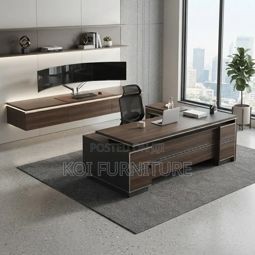 Office Desk; 180cm Executive Modernized Style Office Desk
