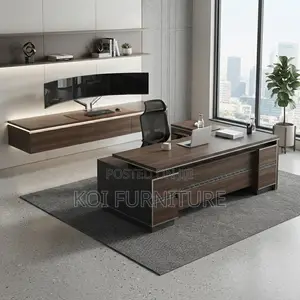 Office Desk; 180cm Executive Modernized Style Office Desk