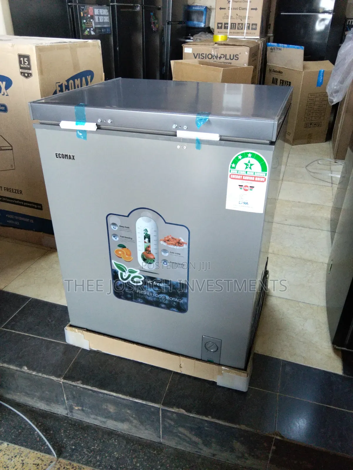 Ecomax 169 Litres Chest Freezer