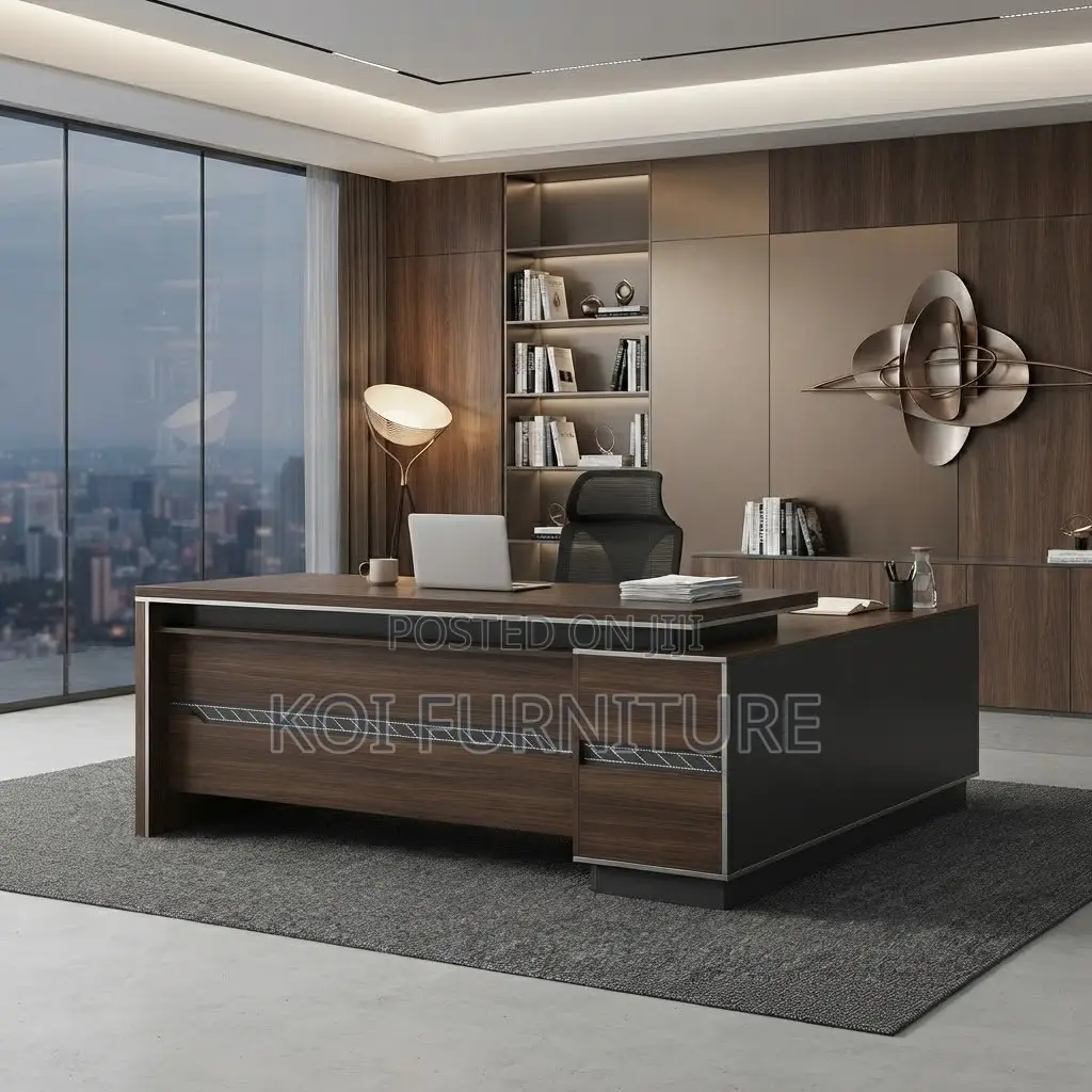 Office Desk; 180cm Executive Modernized Style Office Desk