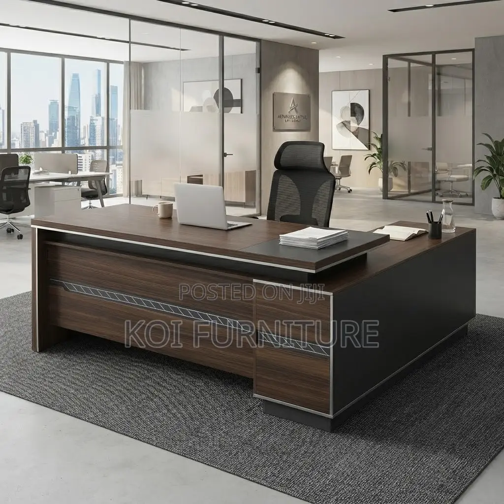 Office Desk; 180cm Executive Modernized Style Office Desk