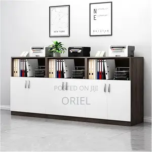 Office Credenza : 6-Door Home Office File Cabinet Storage Credenza