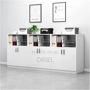 Office Credenza : 6-Door Home Office File Cabinet Storage Credenza