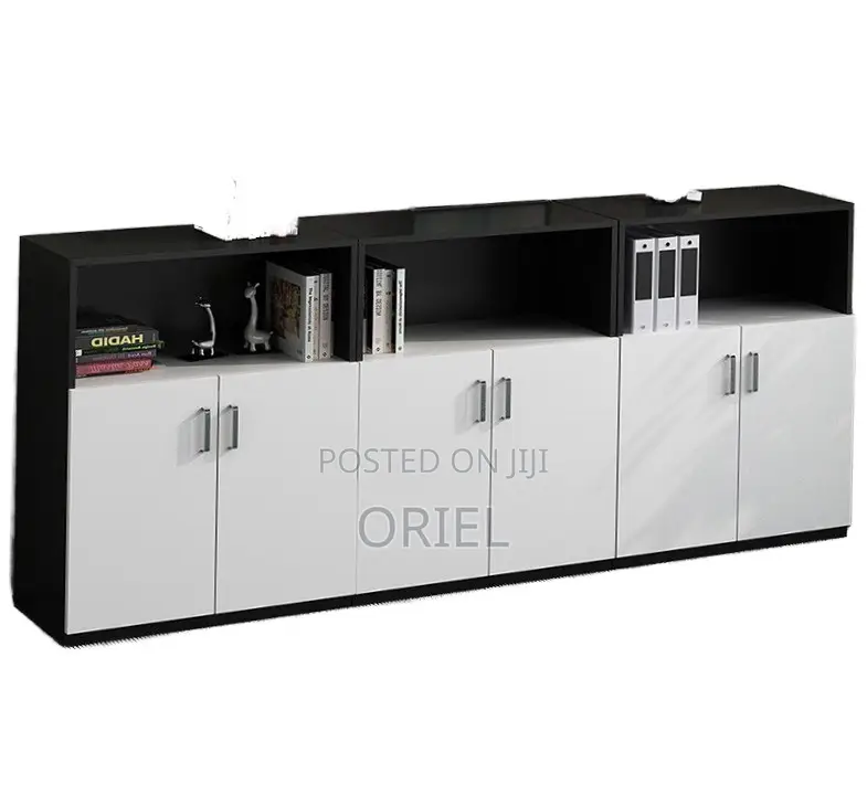 Office Credenza : 6-Door Home Office File Cabinet Storage Credenza