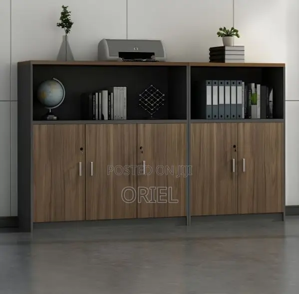 Office Credenza : 6-Door Home Office File Cabinet Storage Credenza
