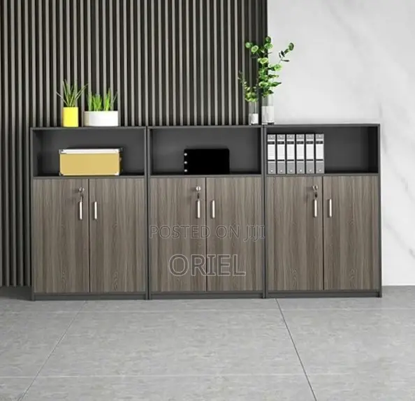 Office Credenza : 6-Door Home Office File Cabinet Storage Credenza