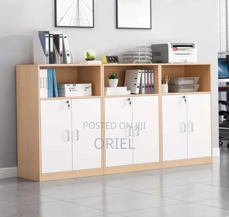 Office Credenza : 6-Door Home Office File Cabinet Storage Credenza