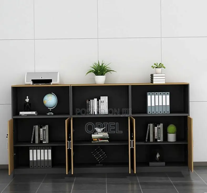 Office Credenza : 6-Door Home Office File Cabinet Storage Credenza