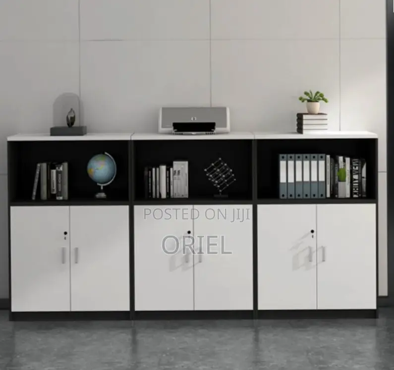 Office Credenza : 6-Door Home Office File Cabinet Storage Credenza