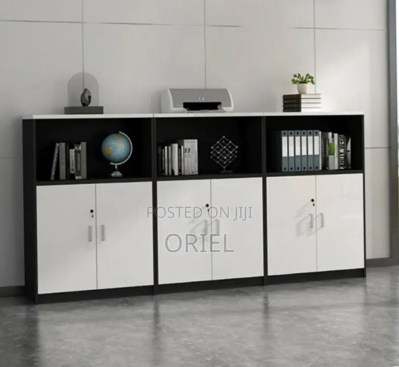Office Credenza : 6-Door Home Office File Cabinet Storage Credenza
