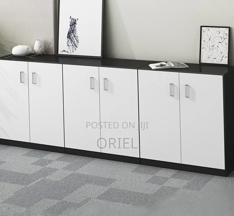 Office Credenza : 6-Door Home Office File Cabinet Storage Credenza