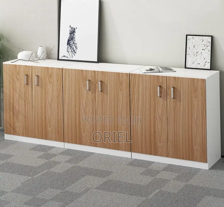 Office Credenza : 6-Door Home Office File Cabinet Storage Credenza