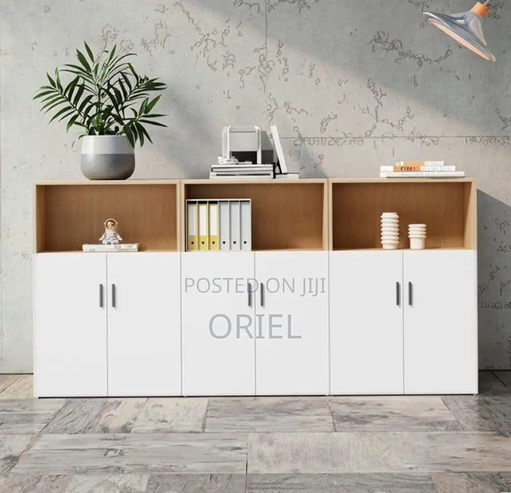 Office Credenza : 6-Door Home Office File Cabinet Storage Credenza