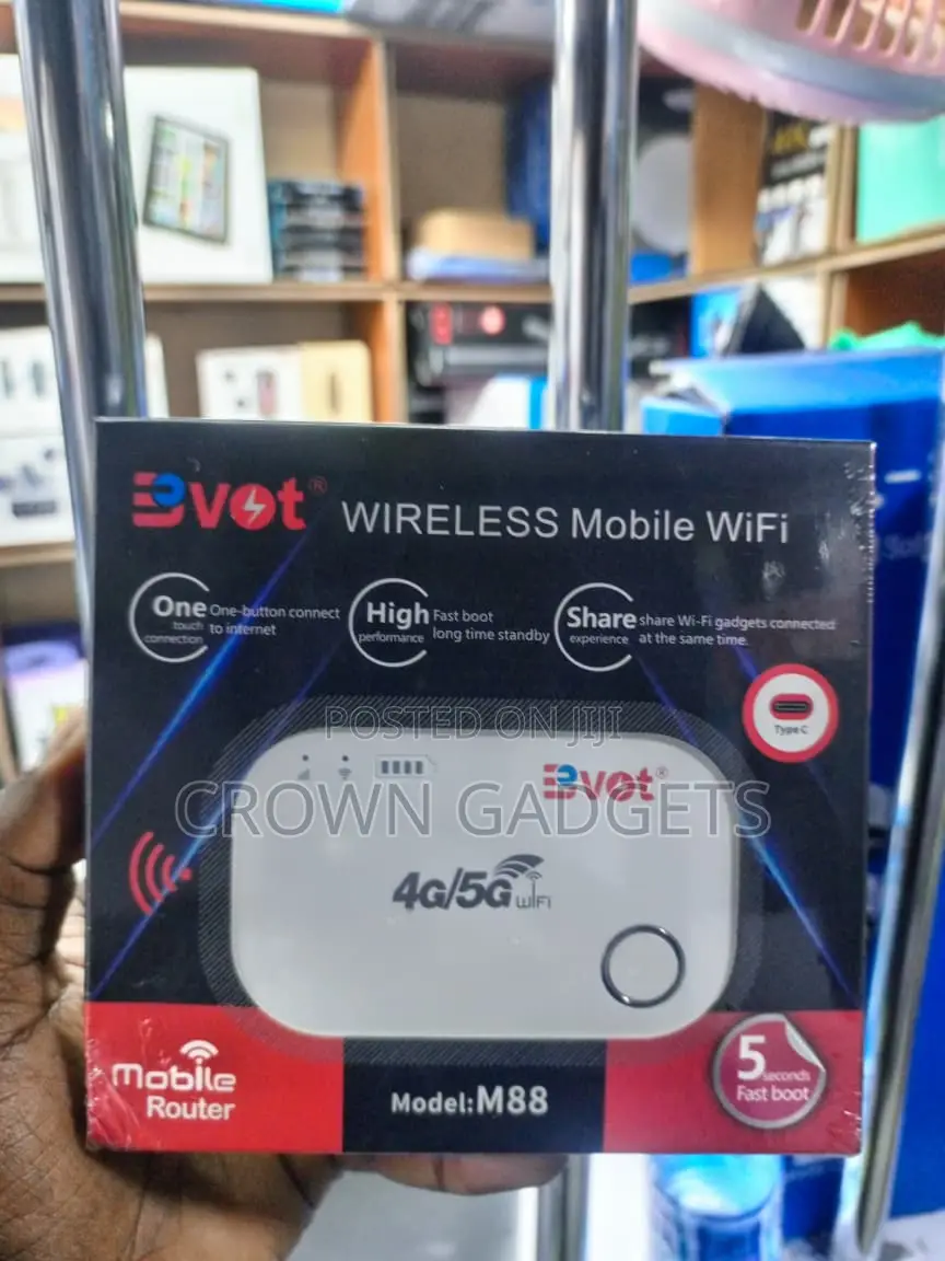 Bvot M88 4G LTE SIM Card Portable WiFi Router