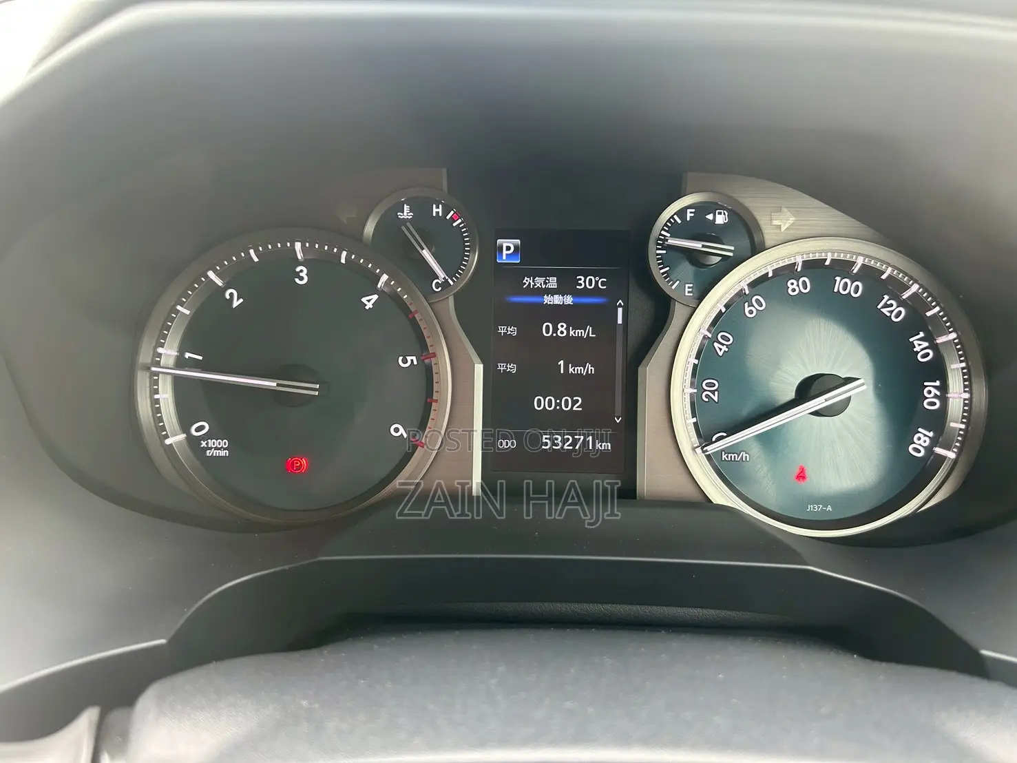 Toyota Land Cruiser Prado 2.8 2019 Black
