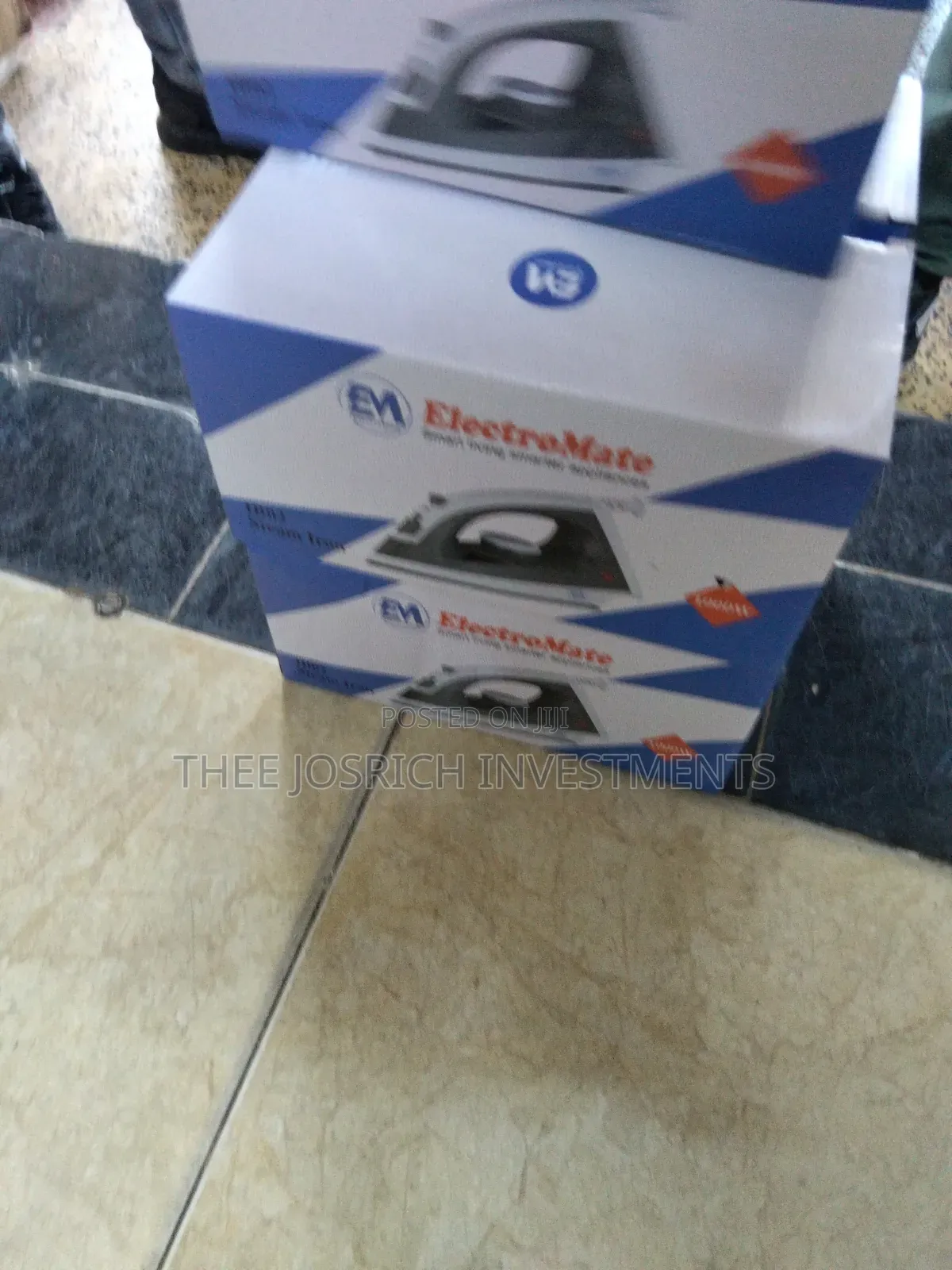 Electromate Steam Iron Box
