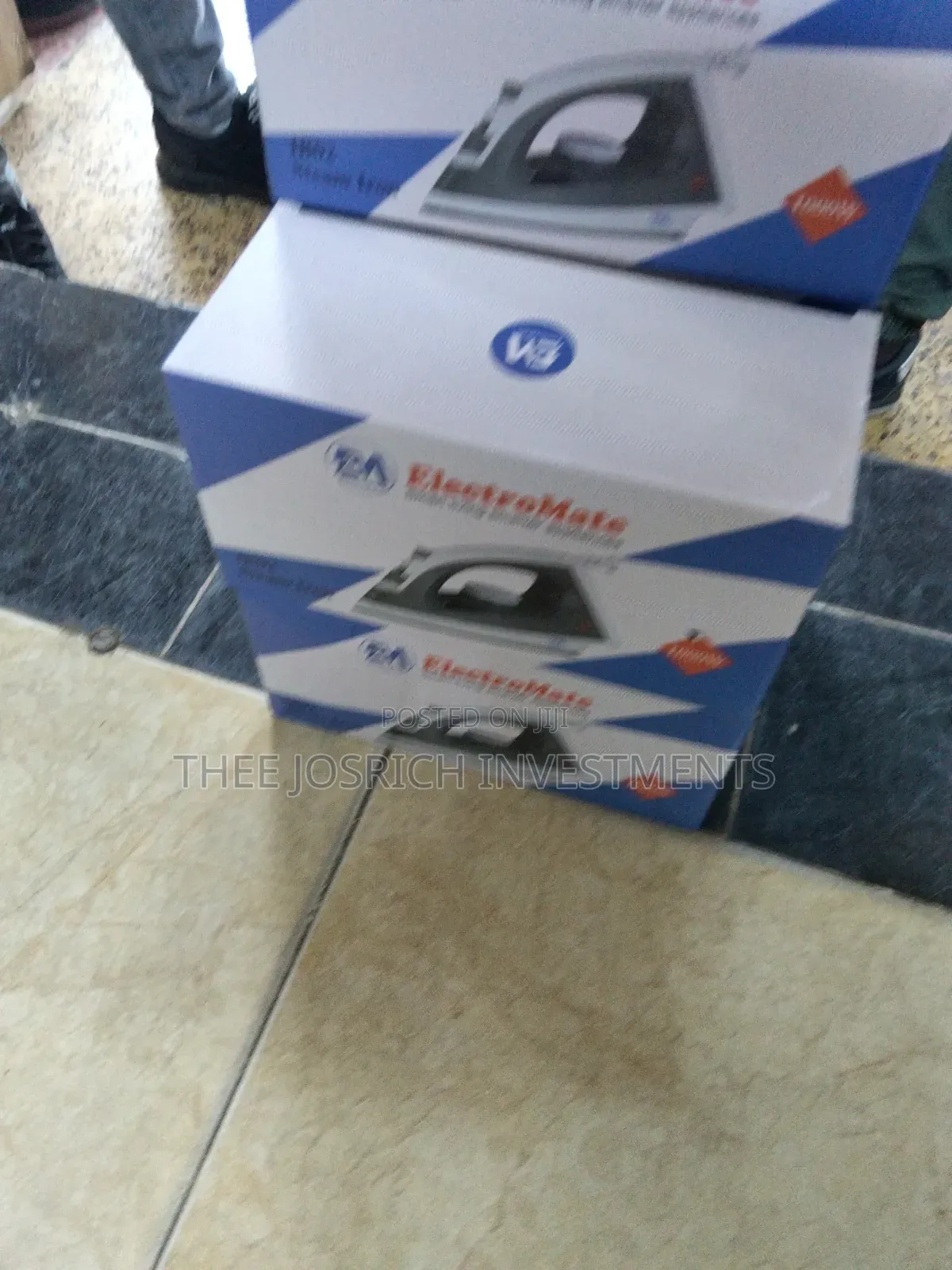 Electromate Steam Iron Box