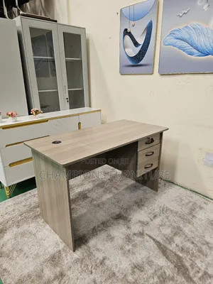 1.4M Compact Oak Office Desk