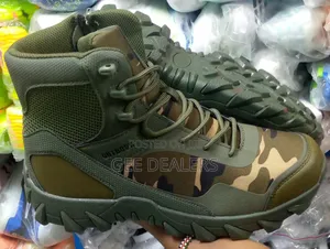 Camouflage Outdoor Tactical Boots, Military Boots