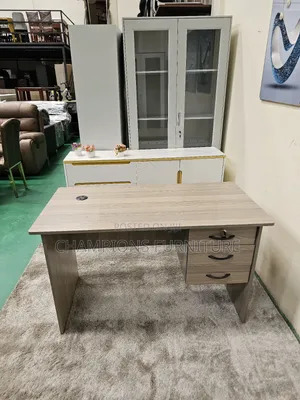 1.4M Compact Oak Office Desk