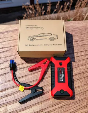 Portable Tire Inflator 12V 99800mAh Car Jump Starter Battery Booster