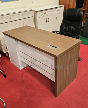 1.4M Minimalist Contrast Office Desk