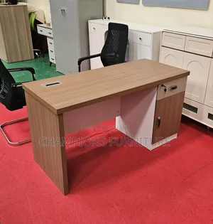 1.4M Minimalist Contrast Office Desk