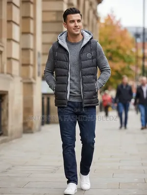 Men Half Coat Jacket ,M-3xl