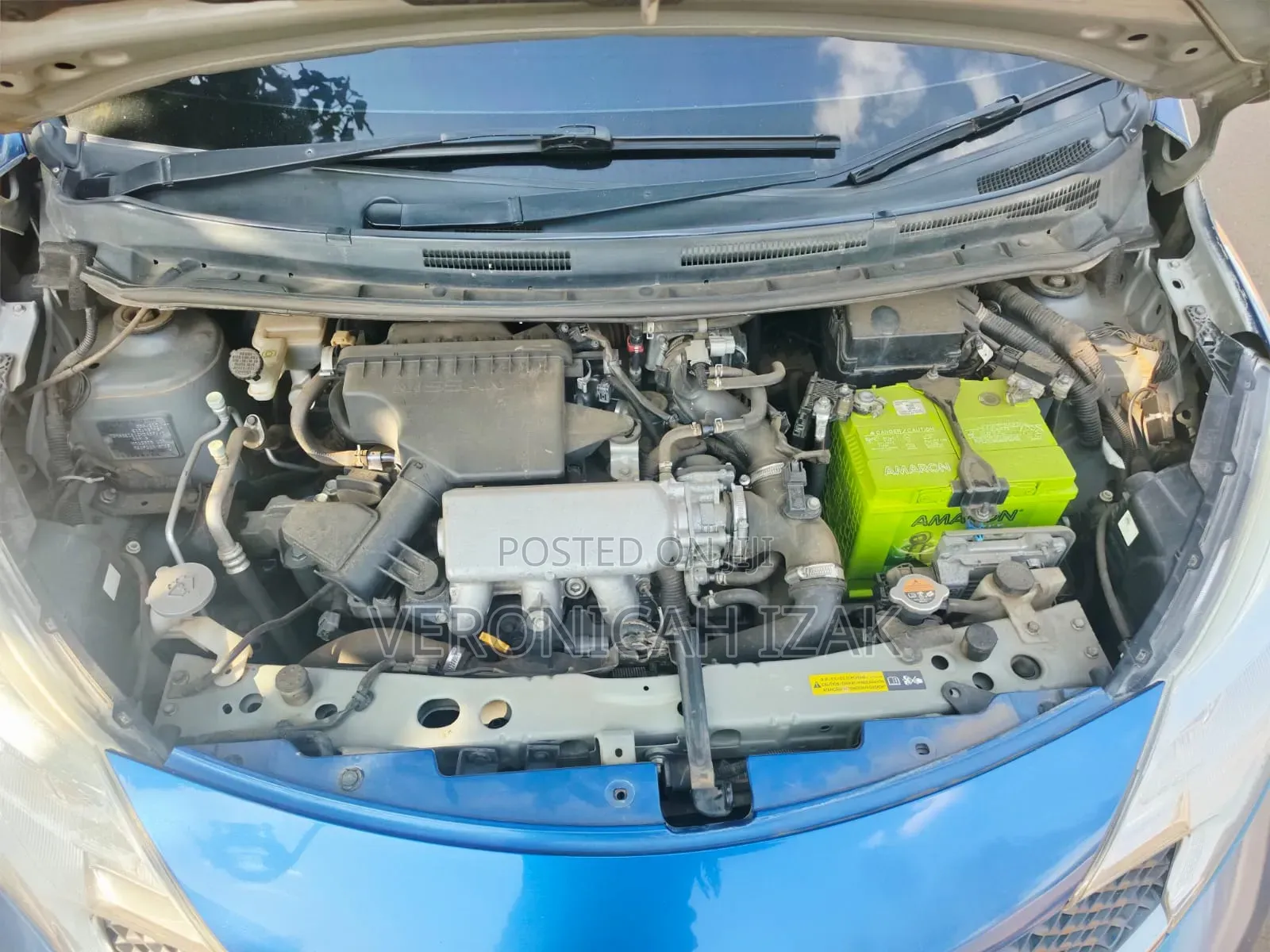 Nissan Note 2016 Blue