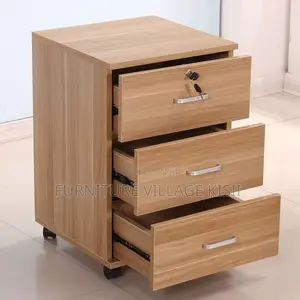 Office Cabinet; 3-Drawer Pedestral Storage Cabinet.