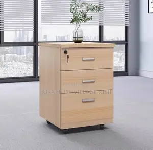 Office Cabinet; 3-Drawer Pedestral Storage Cabinet.