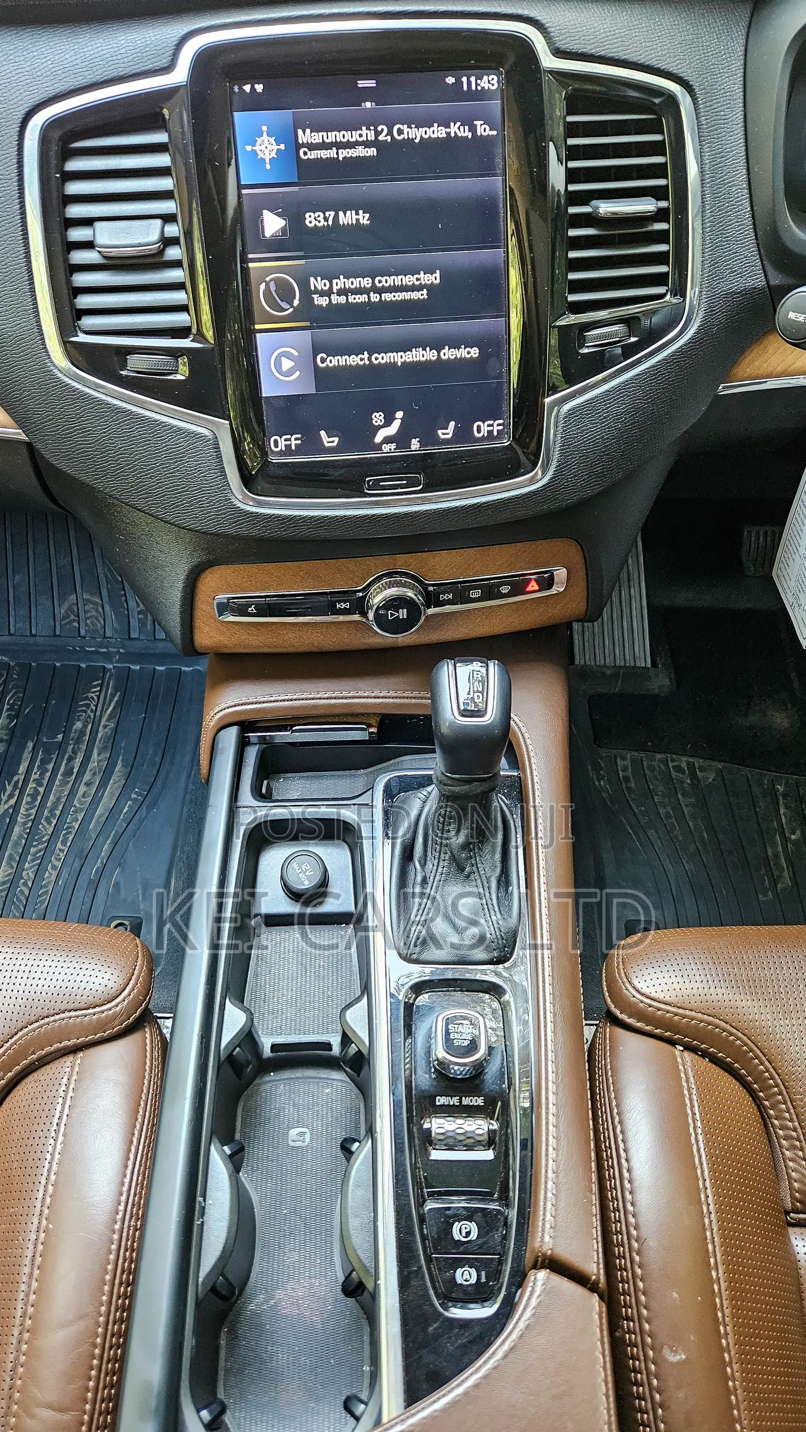 Volvo XC90 T6 Inscription AWD 2018 Black