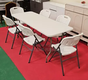 Instant Fold in Half White Table