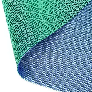 Green and Grey Perforated PVC Anti-Slip Mats for Safer, Smarter Floors