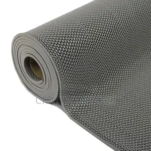 Green and Grey Perforated PVC Anti-Slip Mats for Safer, Smarter Floors