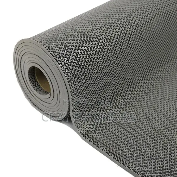 Green and Grey Perforated PVC Anti-Slip Mats for Safer, Smarter Floors