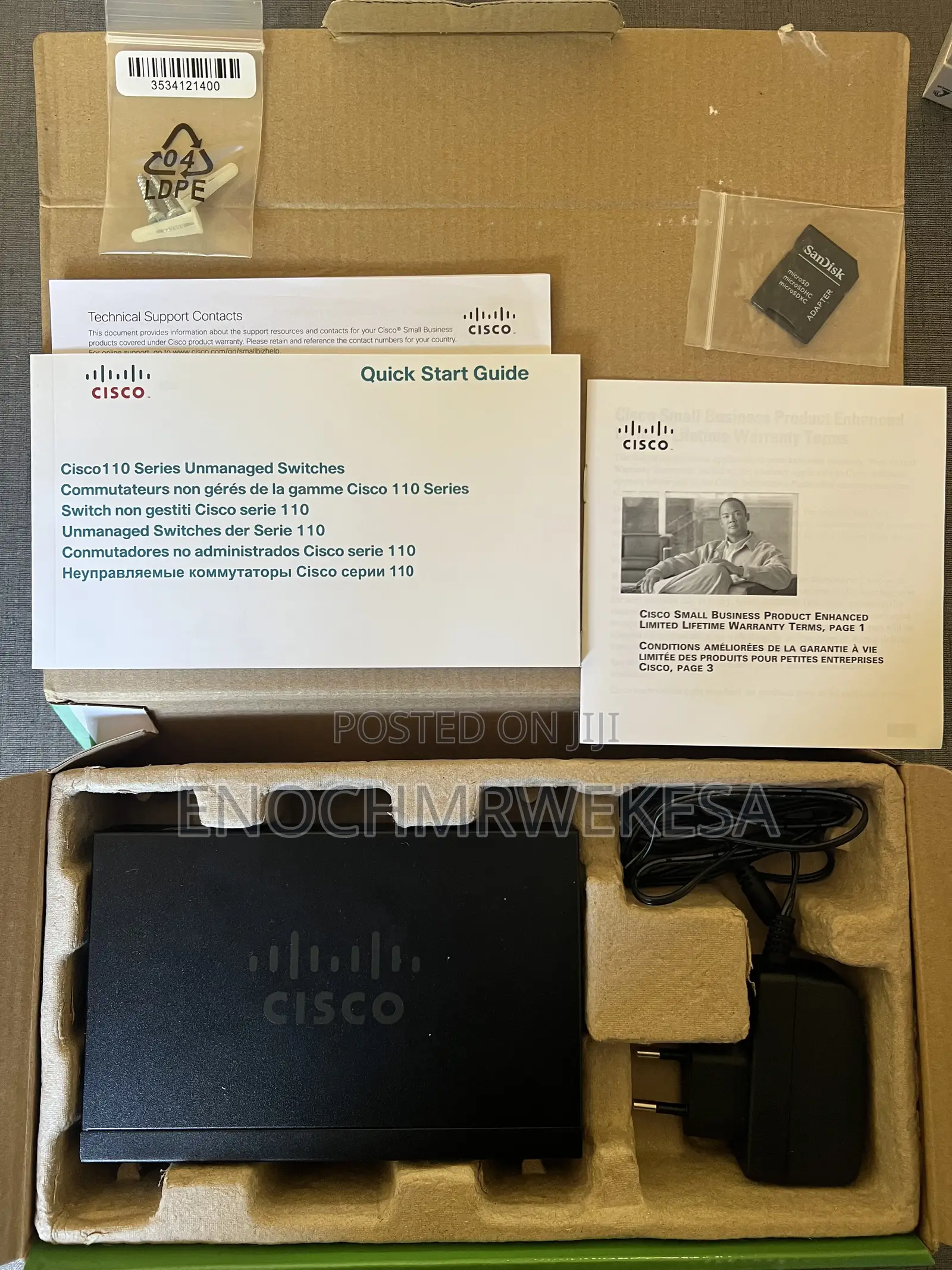 Cisco 8 Port Gigabit Desktop Switch
