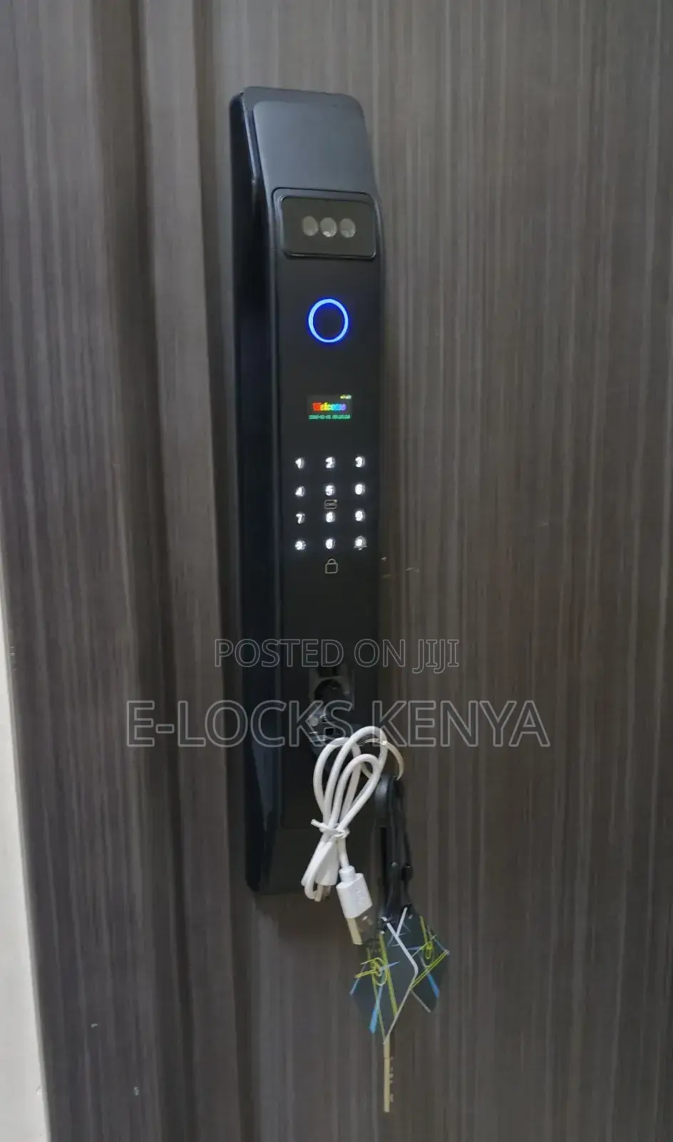 Tuya 3D Facial Recognition  Door Lock With Camera Vedio Intercom