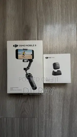 Original Dji Osmo Mobile 8 With Dji Mic Mini